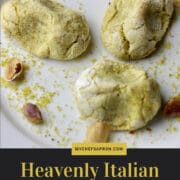 How to Make Heavenly Italian Pistachio Flavored Cookies