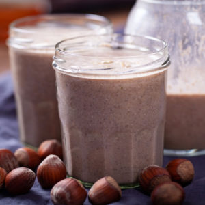 A creamy breakfast smoothie