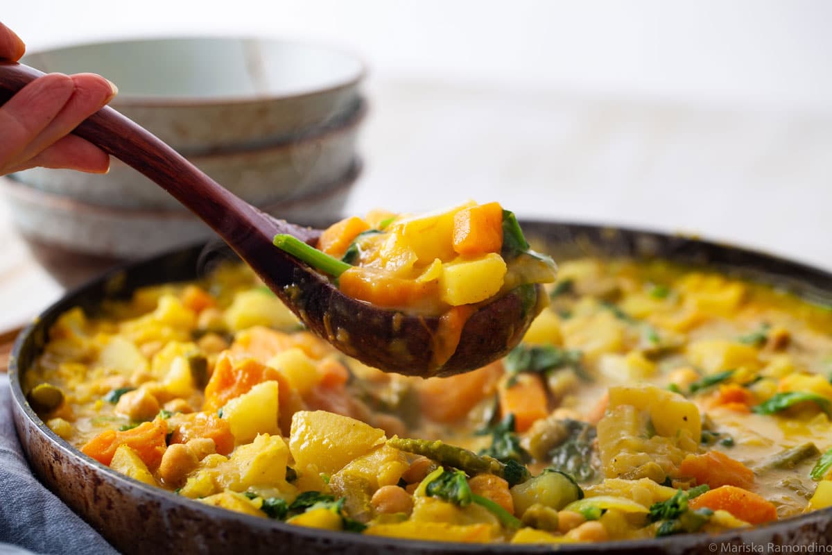 One Hearty Vegetable Stew Recipe (Vegan, GF) - My Chef's Apron