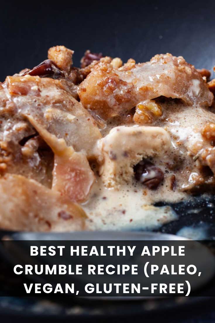 Healthy Apple Crumble