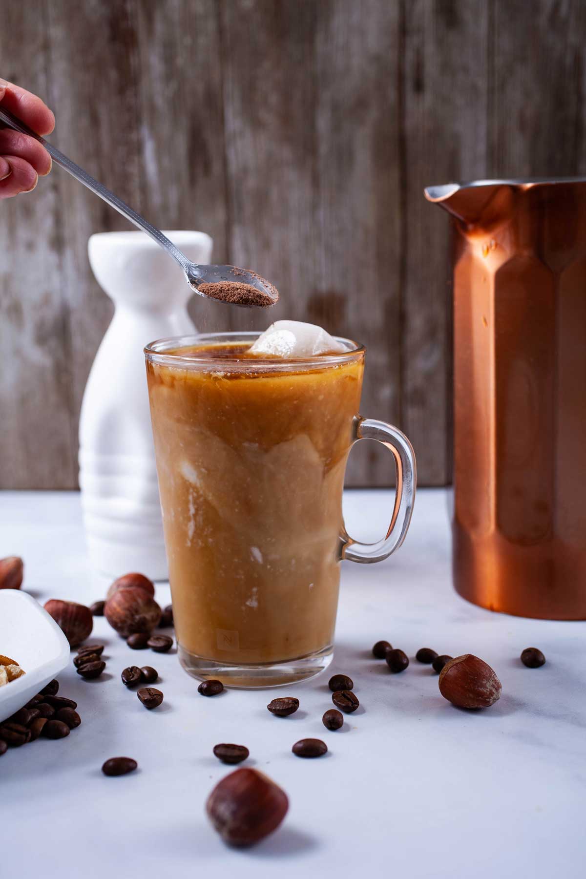 Coffee Glass, Coffee Cup, Cold Brew Cup, Large Capacity Iced Latte