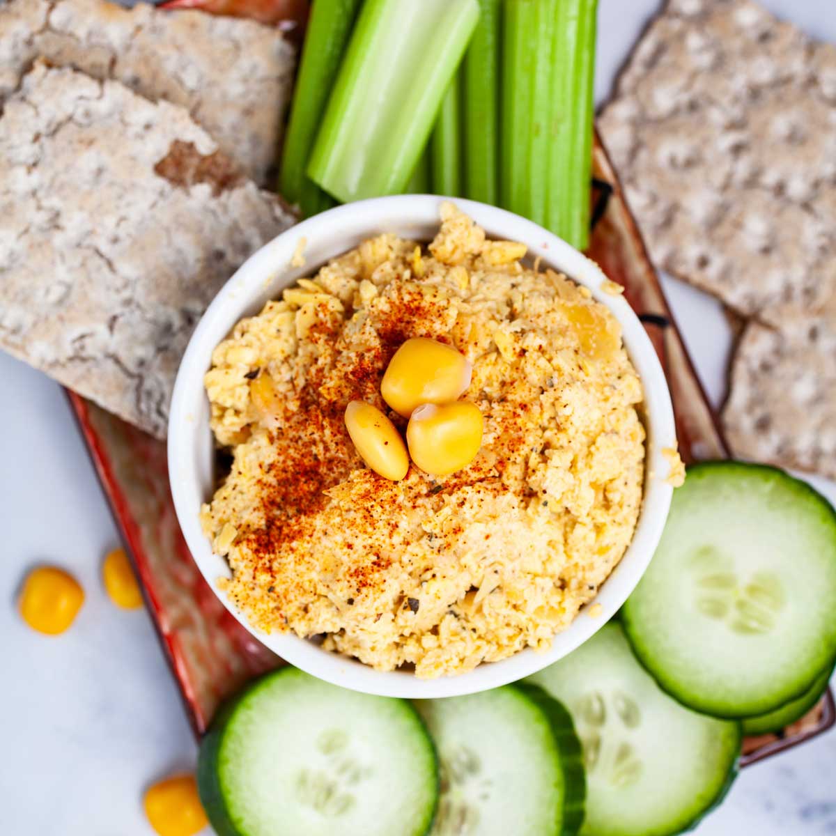 Lupini Bean Hummus (Keto Hummus Recipe)