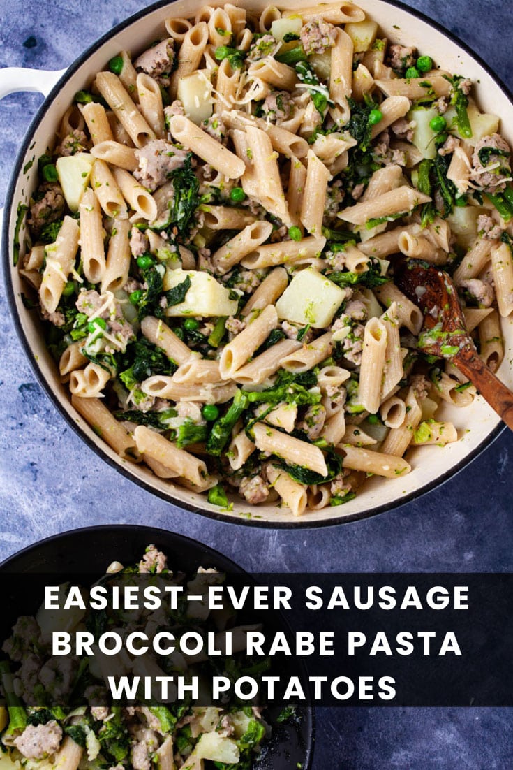 Pasta with broccoli Rabe