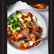 Chicken Drumstick Meal Easy Healthy Sheet Pan Dinner.