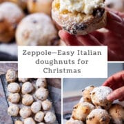 Zeppole-Easy Italian doughnuts for Christmas.