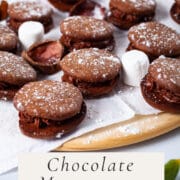 Chocolate Mascarpone Cookies.