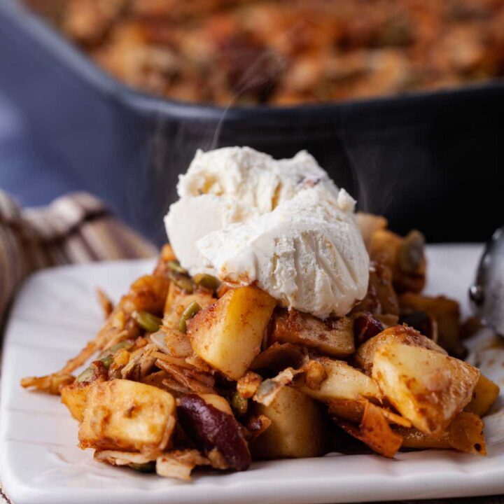Apple crisp without oats (Paleo, GF)-image