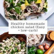 Healthy Homemade Chicken Salad (Easy + Low-Carb)