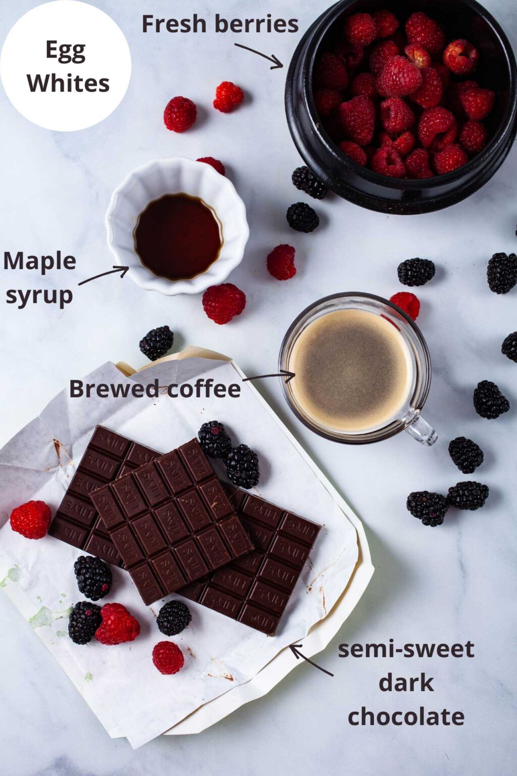 Easy Chocolate Coffee Mousse (5 ingredients) MyChefsApron