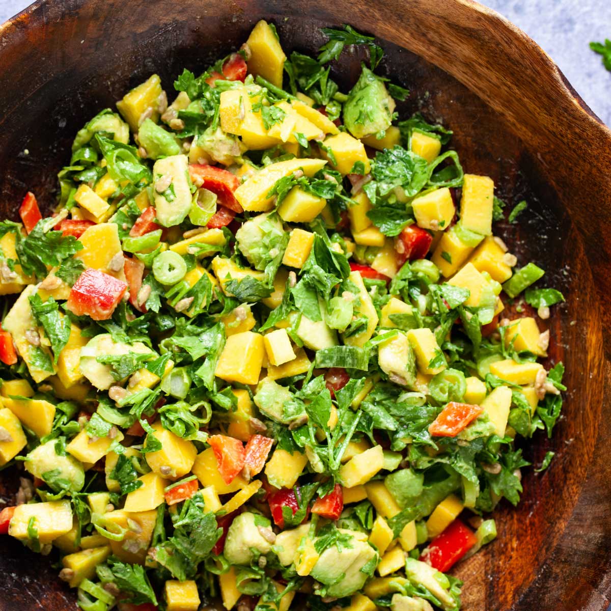 The Best Mango Avocado Salad (Healthy & Nourishing)