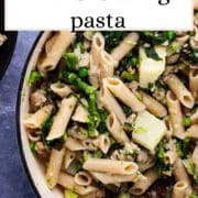 The Best Broccoli Rabe & Sausage pasta.